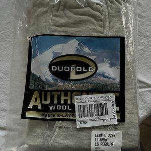 Duofold Mens 2 Layer Thermal  Wool Plus Size large